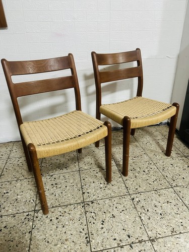 Sedie mid century - 2, teak