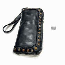 Portafoglio donna borchiato