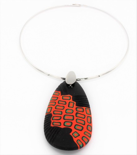 Collana donna vetro battuto - ,