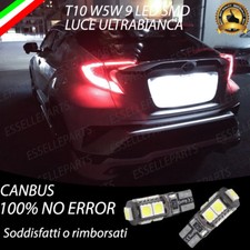 COPPIA LUCI TARGA 9 LED TOYOTA