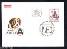 AUSTRIA 1 BUSTA PRIMO GIORNO FDC ARBO AUTO AMATORI 1974