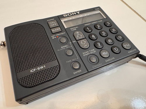 Sony icf sw1 radio - radio, am