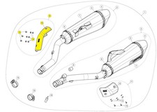 AKRAPOVIC P-HSB16R1D/A1