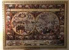 Quadro Puzzle Il Mondo Antico 9000 Pezzi Con Cornice Prestigiosa