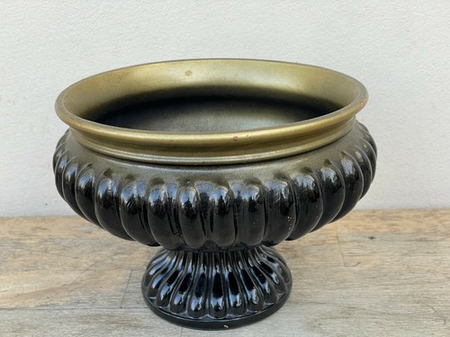 Cachepot porta vaso nero ed - cachepot,