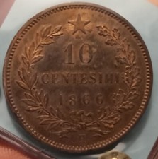 10 Centesimi 1866 Birmingham