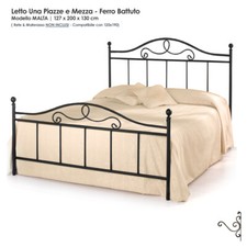 Letto in Ferro Battuto per
