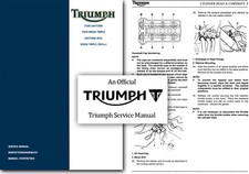 Triumph Speed Triple T509 T595 Daytona 955i Manuale uso e manutenzione 1997 - 2001 officina