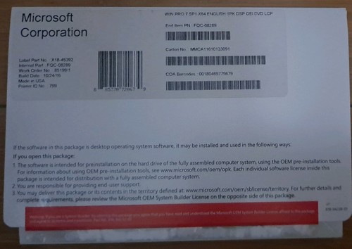 Microsoft windows win - win, 7
