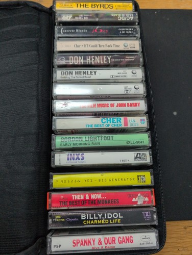 Cassette tape lot - tape,