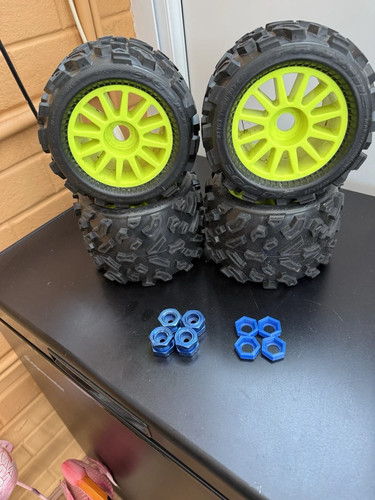 Ruote monster truck esagonali - monster,