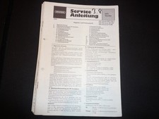 Manuale di servizio originale