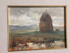 DIPINTO A OLIO SU TAVOLA DI