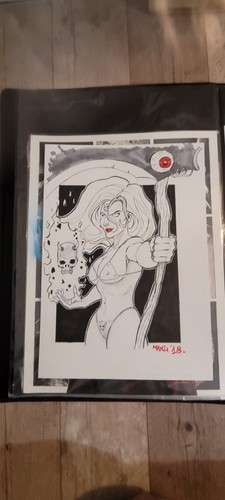 Lady death commission manu - by,