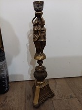 Lampada da tavolo in bronzo