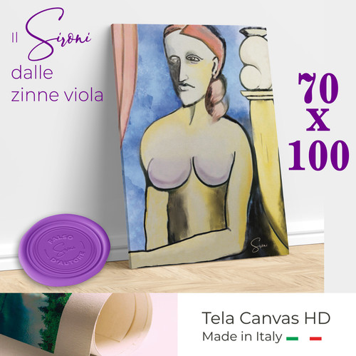 Sironi tela canvas - sironi, 70x100cm