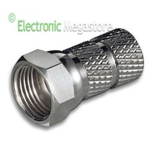 10 CONNETTORI F X CAVO DIGITALE TERRESTRE E SATELLITE DIAMETRO 5mm