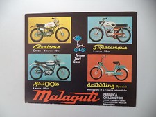 advertising Pubblicità 1970 MOTO MALAGUTI CAVALCONE CROSS 50/MINI/SUPERCINQUE