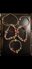 5 Pandora bracelets with 40