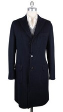 Cappotto In Cashmere Blu