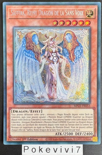 Carte saffira reine - carte, yu-gi-oh!