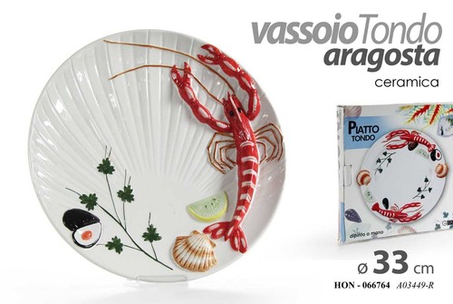 Piatto portata pesce vassoio