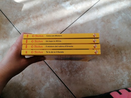Lotto4 libri geronimo stilton - libri,
