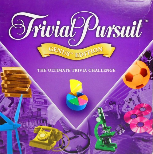 Parker trivial pursuit genus - pursuit,