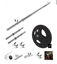 Set Bilanciere E Manubri Con