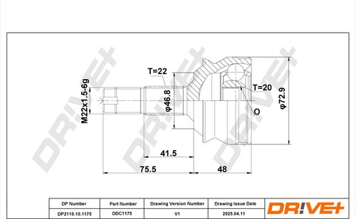 Kit giunti albero - dr!ve+,