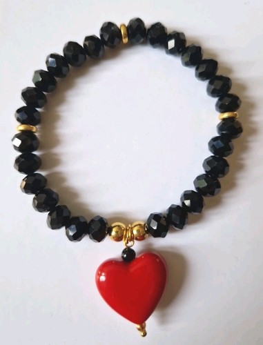 Bracciale elastico perline