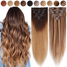 Ombre Balayage Clip In Real