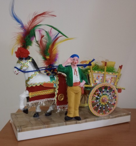 Carrettino musicale siciliano - carrettino,