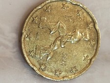 Moneta Rara 20 Centesimi 2002