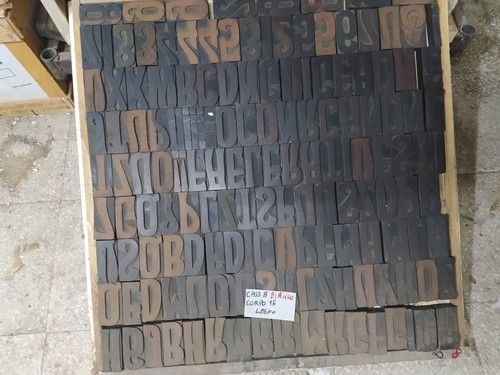 Antichi caratteri tipografici - caratteri,