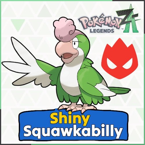 Shiny alpha squawkabilly verde - squawkabilly,