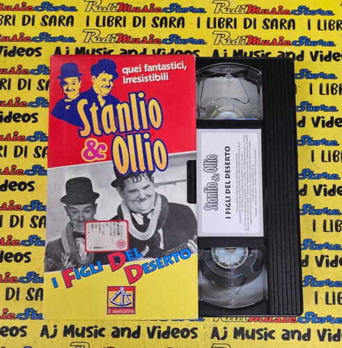 Vhs cartonata stanlio ollio - vhs,