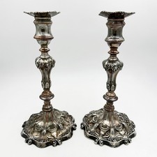 COPPIA CANDELABRI GEORGIANI