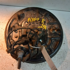 Tamburo freno post toyota - sx.,