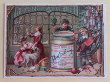 LIEBIG SANG. 114 CALENDARIO 1° ANNO 1884 ED. FRANCESE ottima