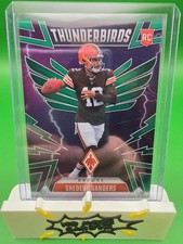 2025 Panini Phoenix Shedeur Sanders Thunderbirds Verde /99