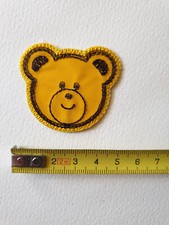 ricamo termoadesivo orsetto