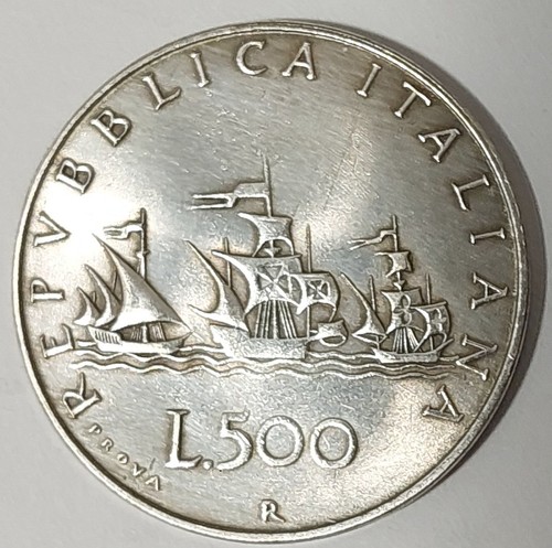 Copia moneta 500 - moneta, lire