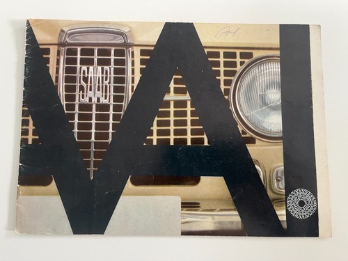 Brochure saab saloon - saloon, estate