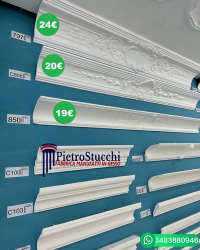 Cornice gesso gole sgusci - cornice,
