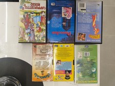 Videocassette film e cartoni 