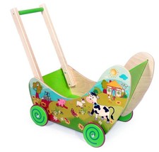 Giocattolo In Legno Carrozzina