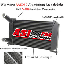 Intercooler 64mm alluminio - , per