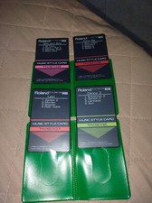 ROLAND  4 STILE CARD TN-SC1 N°2 N°06 N°07 N°12  X ROLAND SERIE E/KR/ECC.