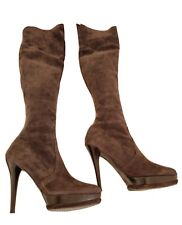 Stivali Cuissardes Stuart Weitzman Tg 38 antracite